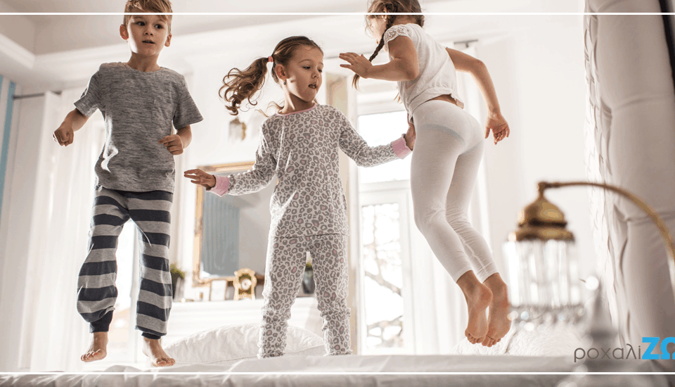 στρώμα και παιδί