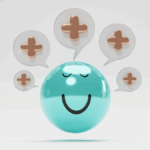 Μία χαρούμενη μπλε φατσούλα.